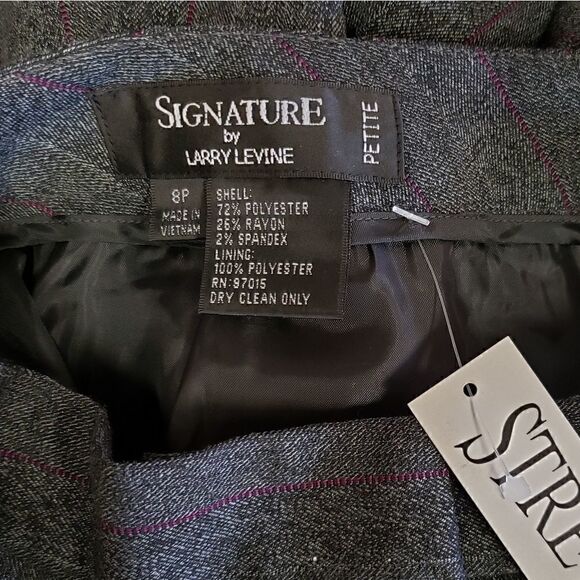 NWT signature by Larry Levine pant suit - Picture 5 of 9